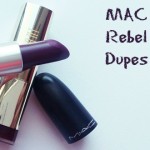 MAC Rebel Dupes. Όμοια απόχρωση σε πιο οικονομικά κραγιόν