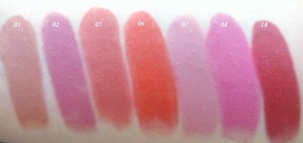 Golden Rose matte velvet κραγιόν. Κριτική και swatches.