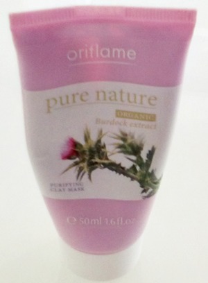 Oriflame pure nature purifying clay mask