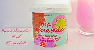 Pink Marmelade - Bomb cosmetics shower body polish review