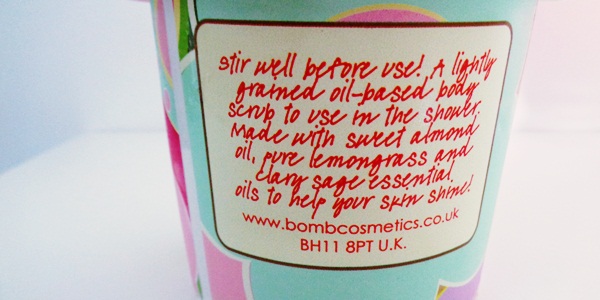 Pink Marmelade - Bomb cosmetics shower body polish review