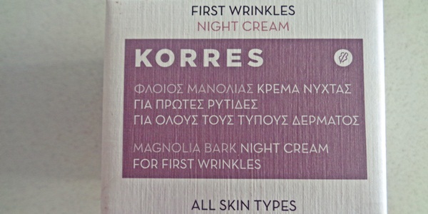 Korres Φλοιός Μανόλιας κρέμα νύχτας - Korres Magnolia