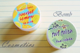 Bomb Cosmetics Lip scrubs - Sherbet Lemon & Pina Colada