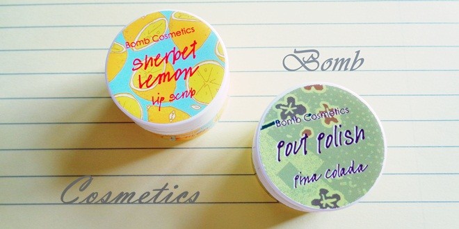 Bomb Cosmetics Lip scrubs - Sherbet Lemon & Pina Colada