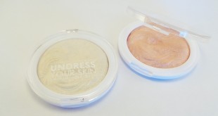 MUA Undress your skin shimmer highlighters (gold & pink)