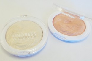 MUA Undress your skin shimmer highlighters (gold & pink)