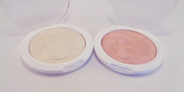 MUA Undress your skin shimmer highlighters (gold & pink)