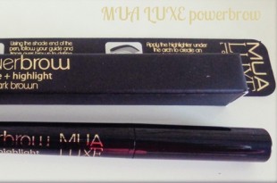 MUA Luxe Power Brow - Μολύβι φρυδιών (shape + highlight)