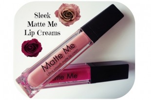 Sleek Matte Me lip creams review + swatches (υγρά κραγιόν)