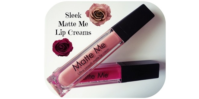 Sleek Matte Me lip creams review + swatches (υγρά κραγιόν)