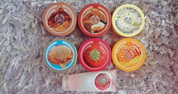 thebodyshop body butters