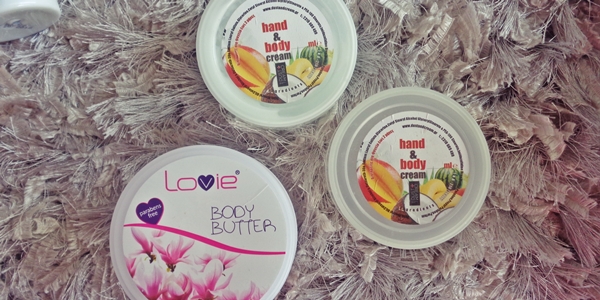 dust + cream, body butter με μανόλια Lovie