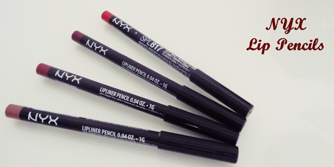 NYX μολύβια χειλιών review + swatches (lipliner pencils)