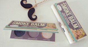 TheBalm SMOKE BALM smokey eye palette review (swatches)