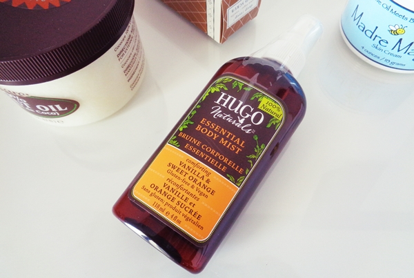 Hugo Naturals, Essential Body Mist, Vanilla & Sweet Orange (118 ml) iherb
