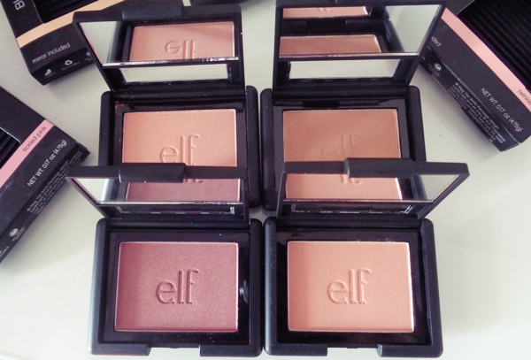 E.L.F. Cosmetics, Blush, Twinkle Pink, Tickled Pink, Peachy Keen & Berry Merry (4.75 g)
