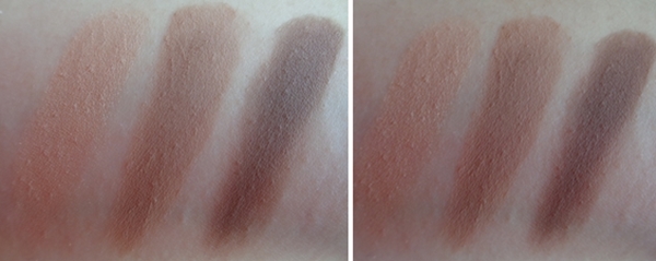 Παλέτα σκιών Seventeen Sweet Matt Brown No116 swatches