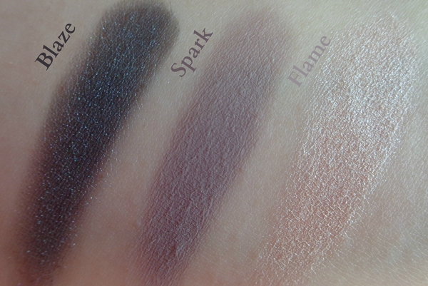 TheBalm SMOKE BALM smokey eye palette swatches