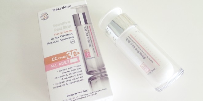Frezyderm Sensitive Red Skin CC Cream κριτική (review)