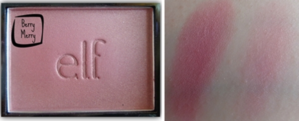 elf blush berry merry swatch