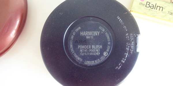 MAC powder blush HARMONY
