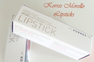 Korres Morello Creamy κραγίον review - Morello lipsticks swatches