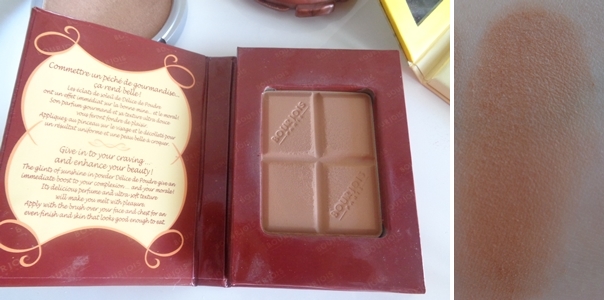 BOURJOIS Bronzing Powder 51 chocolate swatch