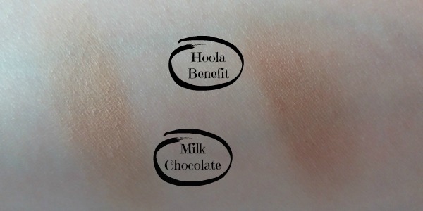 hoola benefit Too Faced Milk Chocolate Soleil light / medium matte Bronzer review
