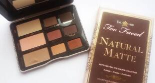 Too Faced Natural Matte Palette - Παλέτα με γήινες ματ σκιές