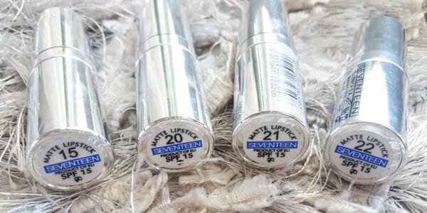 Seventeen Matte Lasting Lipstick - Ματ Κραγιόν της Seventeen