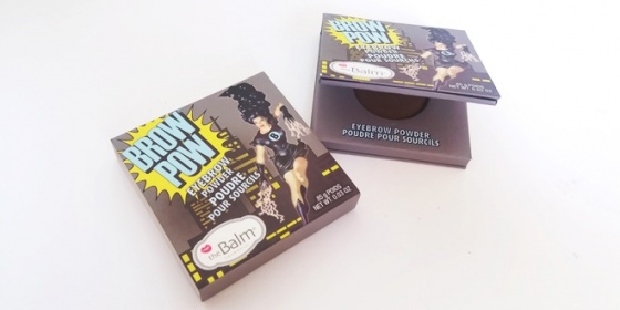 TheBalm Brow Pow – Augenbrauenpuder In Dark Brown Für Natürlichen Look