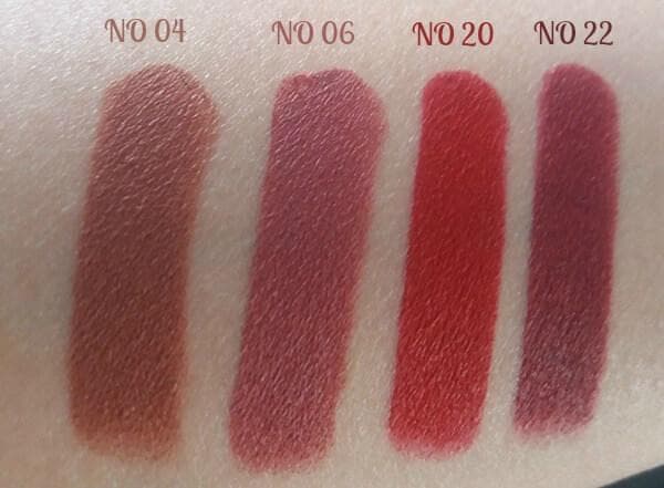 Review των Lip Last κραγιόν των Sephora - Color Lip Last (swatches)