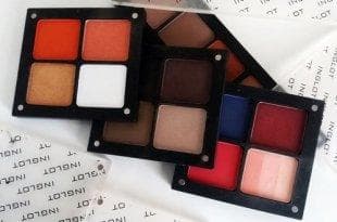 Παλέτες σκιών - σκιές της Inglot - Freedom system. Swatches και Review