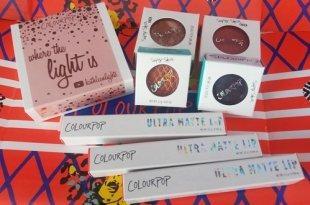 ColourPop Haul. Online beauty αγορές ColourPop. Υγρά κραγιόν, σκιές κ.α