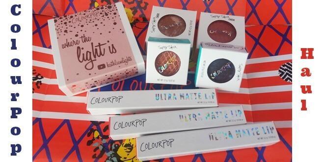 ColourPop Haul. Online beauty αγορές ColourPop. Υγρά κραγιόν, σκιές κ.α