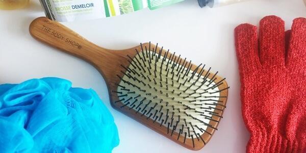Paddle Bamboo Hairbrush - Βούρτσα μαλλιών