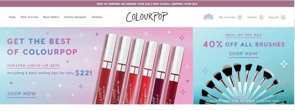 colourpop official site